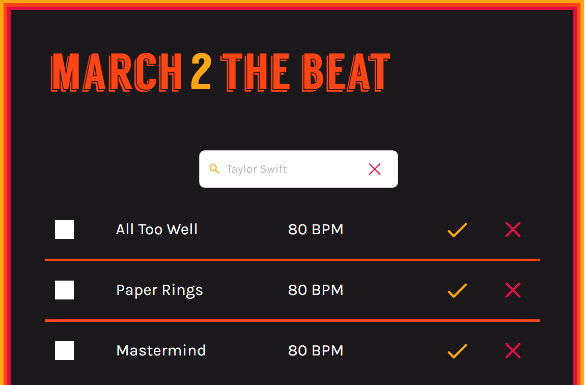March 2 The Beat